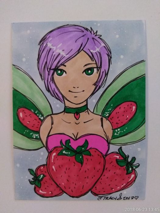 Strawberry Fairy by Milkycat